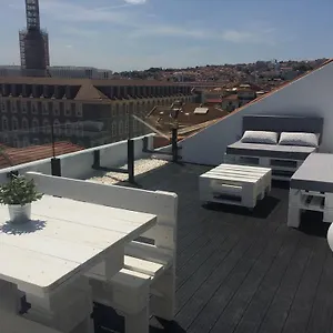 A Terrace On A Topfloor With A View Apartamento Lisboa